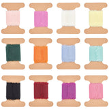 12M 12 Colors Polyester Ribbons