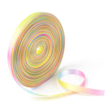 Rainbow Gradient Polyester Ribbon