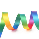Rainbow Gradient Polyester Ribbon