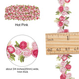 Flower Polyester Trim Ribbon