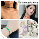 30M 6 Colors Wave Bending Fringe Trim