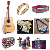 Ethnic Style Embroidery Polycotton Ribbons