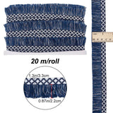 Ethnic Style Two Tone Polyester Tassel Ribbon