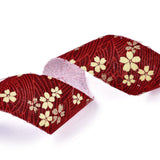 Japanese Kimono Style Floral Cotton Ribbon