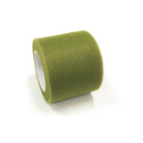 20 Roll Deco Mesh Ribbons, Tulle Fabric, Tulle Roll Spool Fabric For Skirt Making, Dark Khaki, 2 inch(5cm), about 25yards/roll(22.86m/roll)