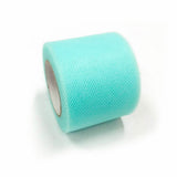 20 Roll Deco Mesh Ribbons, Tulle Fabric, Tulle Roll Spool Fabric For Skirt Making, Light Blue, 2 inch(5cm), about 25yards/roll(22.86m/roll)