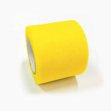20 Roll Deco Mesh Ribbons, Tulle Fabric, Tulle Roll Spool Fabric For Skirt Making, Yellow, 2 inch(5cm), about 25yards/roll(22.86m/roll)