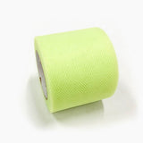 20 Roll Deco Mesh Ribbons, Tulle Fabric, Tulle Roll Spool Fabric For Skirt Making, Green Yellow, 2 inch(5cm), about 25yards/roll(22.86m/roll)