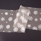 Snowflake Deco Mesh Ribbons