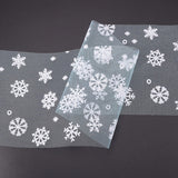 Snowflake Deco Mesh Ribbons