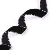 90% Polyamide 10% Polyester Single Face Velvet Ribbon