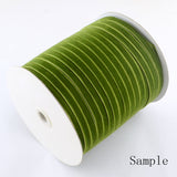 1 Roll Polyester Velvet Ribbon for Gift Packing and Festival Decoration, Tan, 1-1/2 inch(38mm), about 20yards/roll(18.29m/roll)