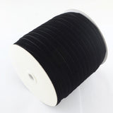 1 Roll Polyester Velvet Ribbon for Gift Packing and Festival Decoration, BurlyWood, 3/8 inch(10mm), about 50yards/roll(45.72m/roll)