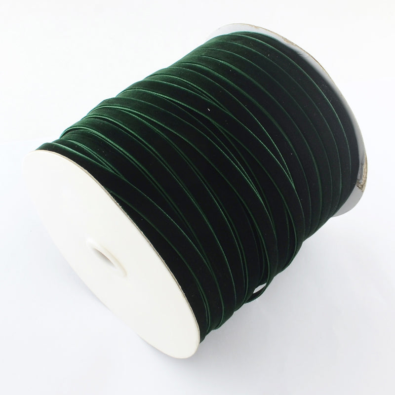 Wide Velvet Ribbon 2 Inch 50mm 1 1/2 Inch 38mm of 30 Colors 