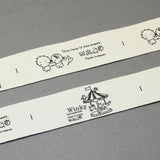 5 Roll Cartoon Printed Cotton Ribbon, Black, 3/4 inch(20mm), about 20yards/roll(18.28m/roll)