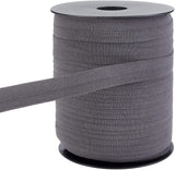 109 Yard Gray Elastic Band Sewing Elastic Band 0.6 Wide for Handmade Making, Spool Roll, Stretch, Craft Elastic