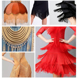 Polyester Latin Fringe Lace