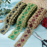 Ethnic Style Embroidery Polycotton Ribbons