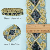 Ethnic Style Embroidery Polycotton Ribbons