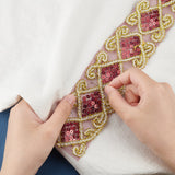 Ethnic Style Embroidery Polycotton Ribbons