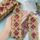 Ethnic Style Embroidery Polycotton Ribbons