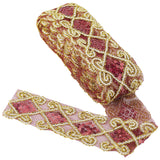 Ethnic Style Embroidery Polycotton Ribbons