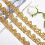 Sparkle Metallic Sequin Polyester Lace Trim