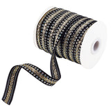 1 Roll Sparkle Polyester Satin Ribbons, with Glitter Powder, White, 3/8 inch(9~10mm), about 50yards/roll(45.72m/roll)