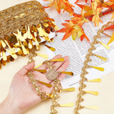 Ethnic Style Sparkle Polyester Ribbon