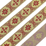 Ethnic Style Polyester Jacquard Ribbon