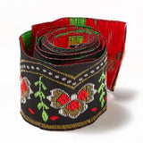 Ethnic Style Embroidery Polyester Ribbons