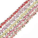 Flower Polyester Trim Ribbon