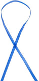 Organza Ribbon, Galloon, Blue, 1/4 inch(6mm); 500yards/Roll(457.2m/Roll)