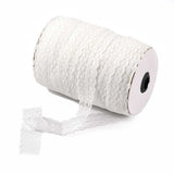 1 Roll Lace Trim Nylon Ribbon for Jewelry Making, White, 1-1/8 inch(29mm), about 200yards/roll(182.88m/roll)