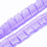 1 Roll Organza Ribbon, Violet, 1/4 inch(6mm), 500yards/Roll(457.2m/Roll)