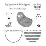 Chick Clear Stamps, 4pcs/Set