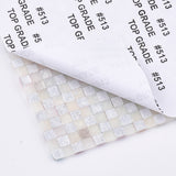 Globleland Self Adhesive Resin Rhinestone Picture Stickers, Square Pattern, Colorful, 33~40x24cm