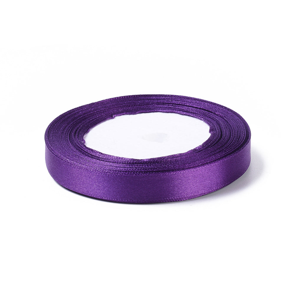 Globleland 1 Group Single Face Satin Ribbon, Polyester Ribbon