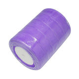 1 Roll Solid Color Organza Ribbons, for Party Decoration, Gift Packing, Silver, 1(25mm), about 50yard/roll(45.72m/roll)