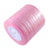 1 Roll Organza Ribbons, Chiffon Satin Ribbon, for Gift Wrapping, Valentine's Day, Wedding, Birthday Party Decorate, Light Coral, 3/4 inch(20mm), about  200 yards/roll(182.88m/roll)