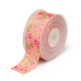 Floral Single-sided Printed Polyester Grosgrain Ribbons