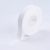 1 Roll Single Face Satin Ribbon, Polyester Ribbon, Floral White, 1-5/8 inch(40mm), about 100yards/roll(91.44m/roll)