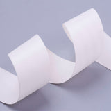 1 Roll Single Face Polyester Satin Ribbon, with Texture Edge, Pink, 5/8 inch(15mm), about 50yards/roll(45.72m/roll)