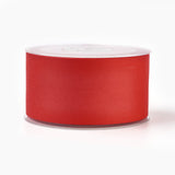 1 Roll Rayon and Cotton Ribbon, Twill Tape Ribbon, Herringbone Ribbon, Red, 1-1/2 inch(38mm), about 50yards/roll(45.72m/roll)