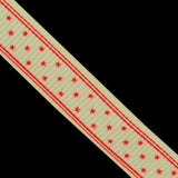 1 Roll Star Printed Grosgrain Ribbon, Nice for Party Decoration, Red, 3/8 inch(10mm), about 100yards/roll(91.44m/roll)