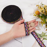 Ethnic Style Jacquard Polyester Ribbons