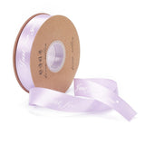 2 Roll Polyester Grosgrain Ribbons, with Word Just For You, for Gifts Wrapping Party, Thistle, 1 inch(25mm), 45m/Roll