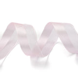 2 Roll Polyester Grosgrain Ribbons,  for DIY Gift Packing, Flower Packaging Decorate, Pink, 1 inch(25mm), 20 yards/roll(22.86m/roll)