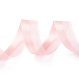 2 Roll Polyester Grosgrain Ribbons,  for DIY Gift Packing, Flower Packaging Decorate, Pearl Pink, 1 inch(25mm), 20 yards/roll(22.86m/roll)