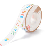 Single Face Polyester Printed Satin Ribbon